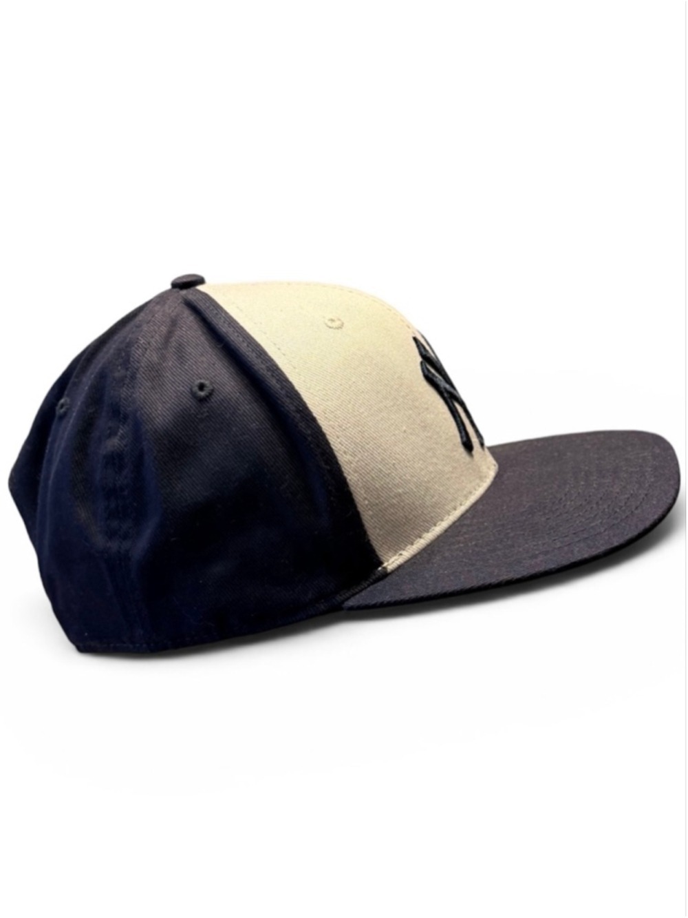 Fan Favorite New York Yankees Snapback Hat Black Cream One Size - Picture 7 of 10